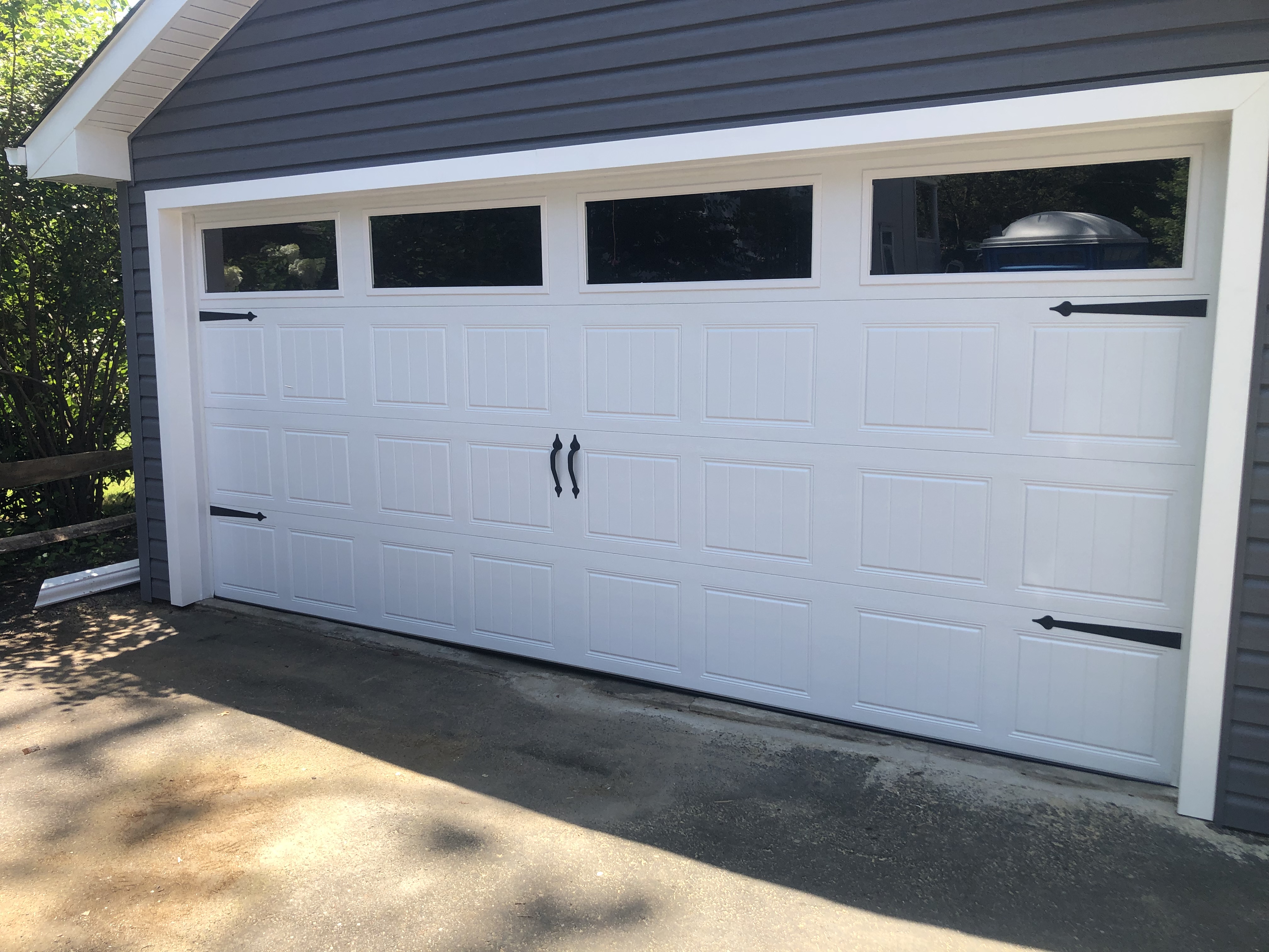 Premium insulated garage doors